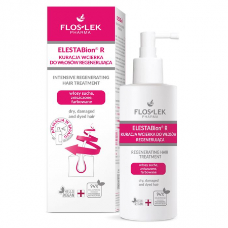 Flos-Lek Elestabion R wcierka regenerująca do włosów, 100 ml