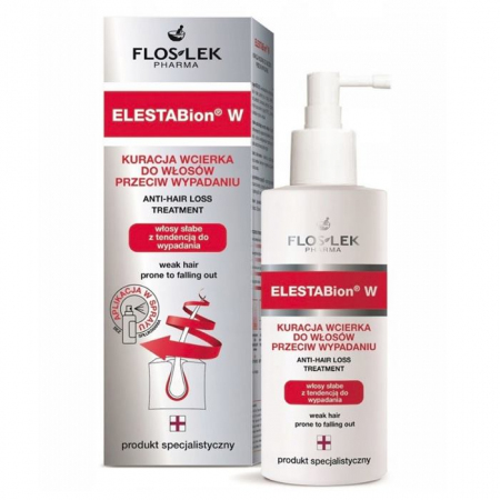 Flos-Lek Elestabion W wcierka przeciw wypadaniu włosów, 100 ml