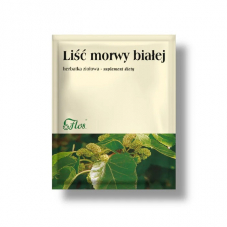 Flos Liść morwy białej herbatka ziołowa, 50 g