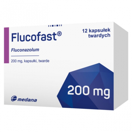 Flucofast 200 mg, 12 kapsułek