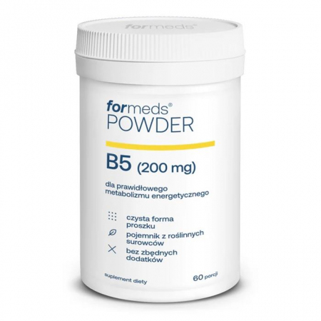 Formeds Powder B5 proszek na metabolizm energetyczny, 60 porcji