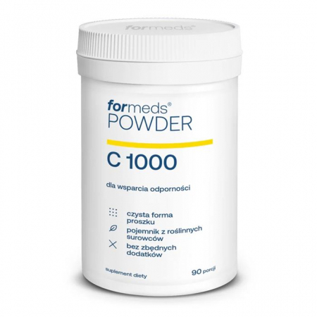 ForMeds Powder C 1000 witamina C w proszku na odporność, 90 porcji