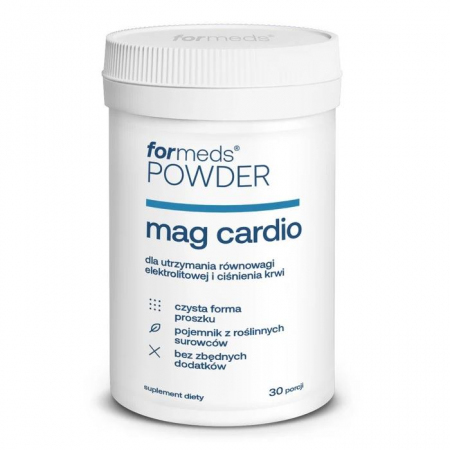 ForMeds Powder Mag Cardio proszek z magnezem i potasem, 30 porcji