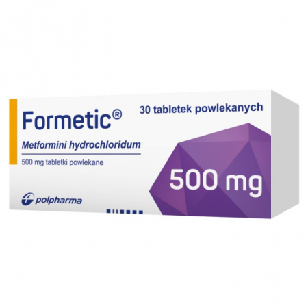 Formetic 500 mg 30 tabletek powlekanych