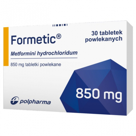 Formetic 850 mg 30 tabletek powlekanych