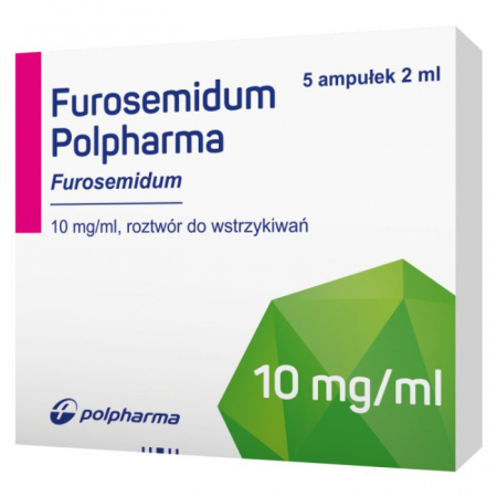 Furosemid injection 0,02 g/2 ml, 5 ampułek