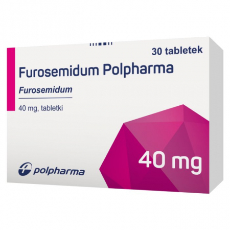 Furosemidum  40 mg 30 tabletek