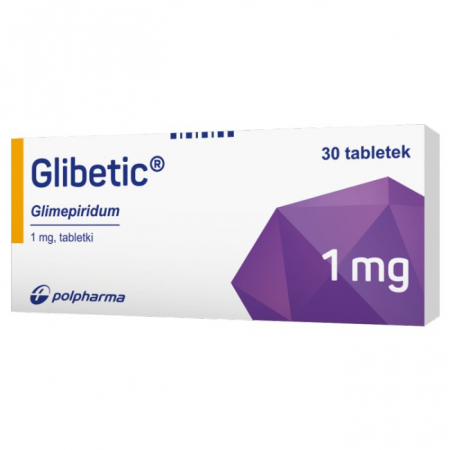 Glibetic 1mg 30 tabletek