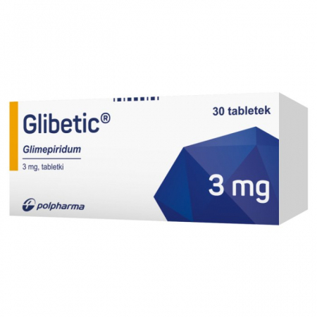 Glibetic 3 mg 30 tabletek