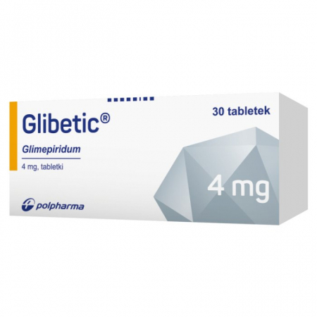 Glibetic 4mg, 30 tabletek