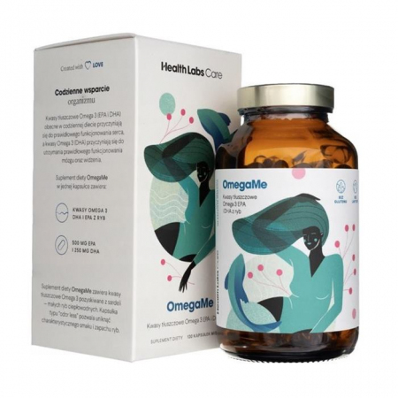 Health Labs OmegaMe kapsułki z kwasami omega 3, 120 szt.