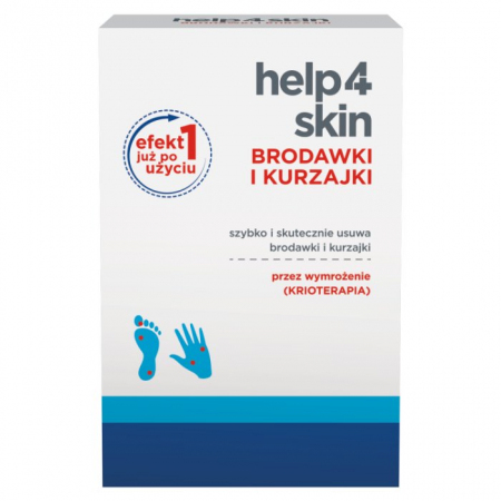 Help4Skin brodawki i kurzajki aerozol do wymrażania, 50 ml