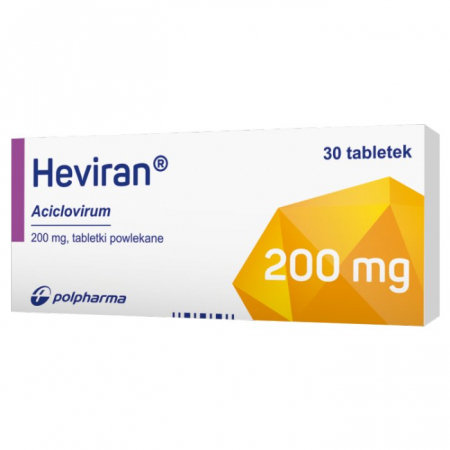 Heviran 200 mg 30 tabletek