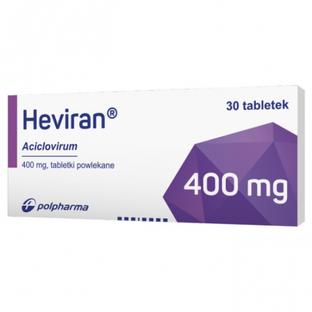 Heviran 400mg, 30 tabletek powlekanych