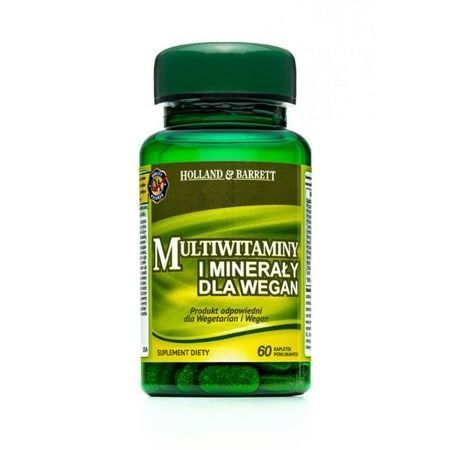 Holland Barrett Multiwitamina I Minerały Dla Wegan 60 Kapsułek