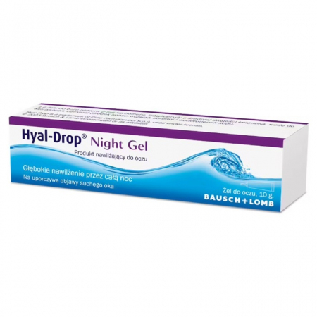 Hyal Drop Night Gel żel do oczu nawilżający, 10 g