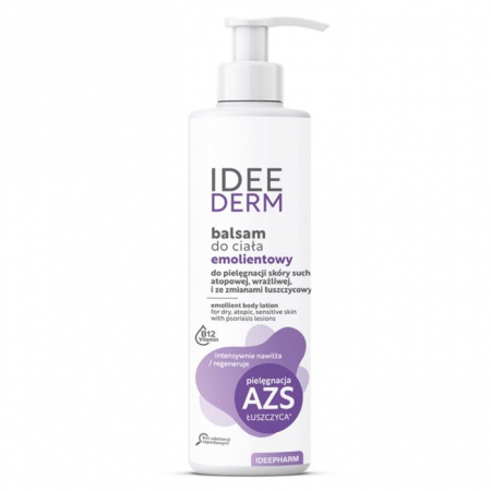 Idee Derm Balsam emolientowy do skóry suchej atopowej i z AZS, 250 ml