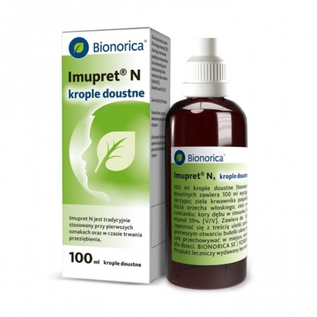 Imupret N krople doustne na odporność, 100 ml