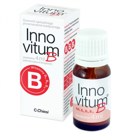 Innovitum B krople zawiesina doustna na niedobory witamin B, 4 ml