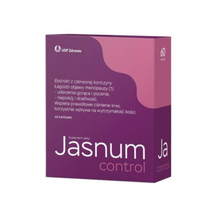 Jasnum Control kapsułki dla kobiet w okresie menopauzy, 60 szt.