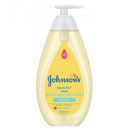 Johnson's Top to Toe płyn do mycia ciała i włosów, 500 ml