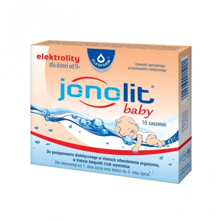 Jonolit baby elektrolity 10 saszetek