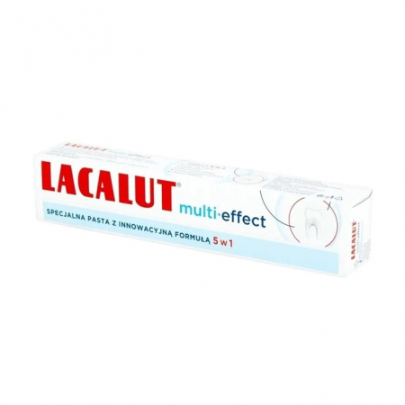 Lacalut Multi-effect pasta do zębów z formułą 5 w 1, 75 ml
