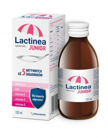 Lactinea Junior Syrop 120 Ml Odporność U Dzieci