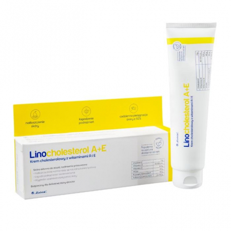 Linocholesterol A + E krem cholesterolowy z witaminami A i E do skóry atopowej, 90 g