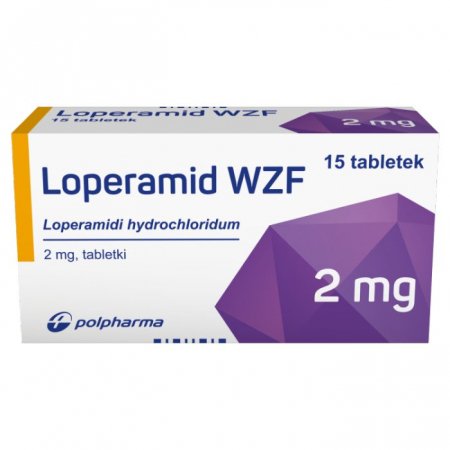 Loperamid 2 mg, 15 tabletek