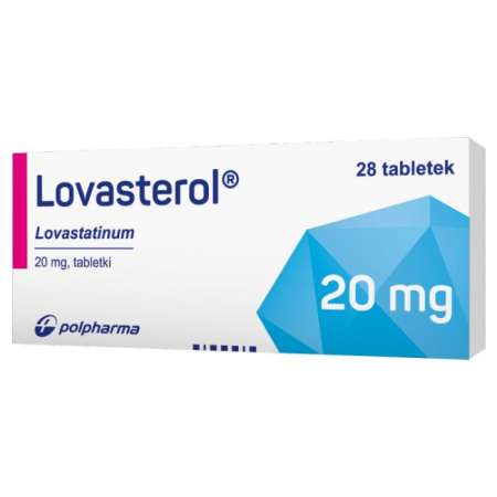 Lovasterol 20 mg 28 tabletek