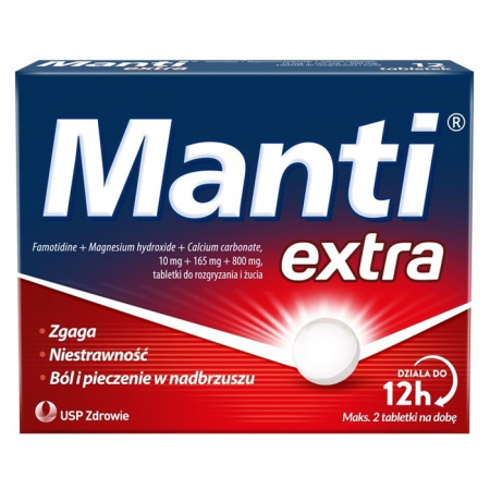 Manti Extra tabletki do rozgryzania i żucia, 24 szt.