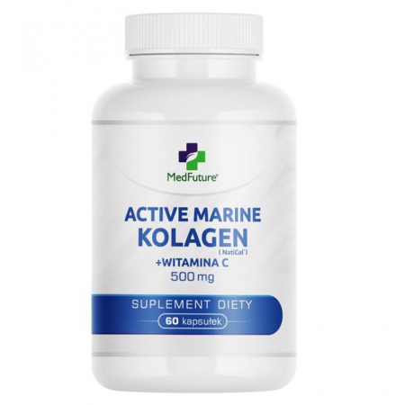 Medfuture Active Marine Kolagen + Witamina C kapsułki 60 szt.