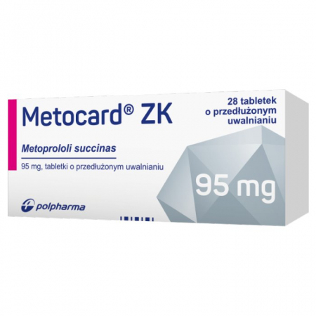 Metocard ZK 95 mg, 28 tabletek o przedłużonym uwalnianiu