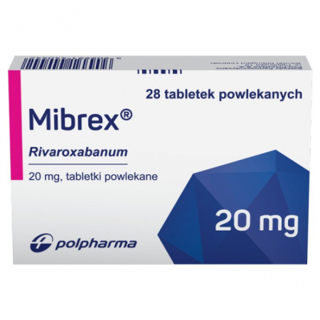 Mibrex 20 mg tabletki powlekane, 28 szt.