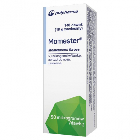 Momester 50mcg/daw. Aerozol do nosa, 140 dawek