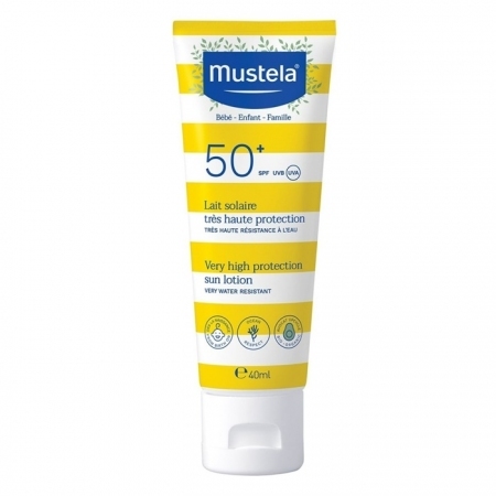 MUSTELA Mleczko przeciwsłoneczne SPF50+ 40 ml