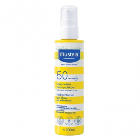 Mustela Sun spray przeciwsłoneczny SPF50, 200 ml