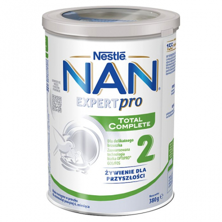 NAN ExpertPro Total Complete 2 Mleko następne dla niemowląt powyżej 6. miesiąca 380 g