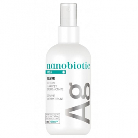 Nanobiotic Med Silver spray na podrażnienia i rany skóry, 150 ml