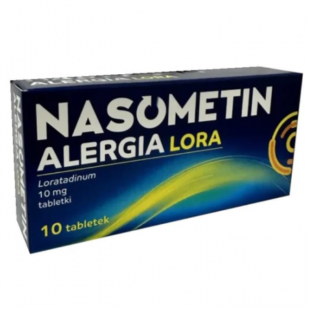 Nasometin Alergia Lora 10 mg tabletki na alergię, 10 szt.