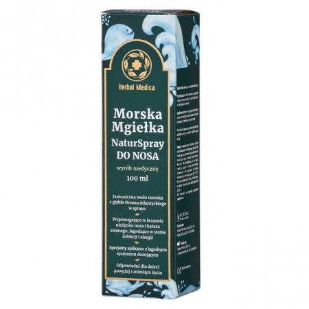 NaturSpray Morska mgiełka do nosa na katar, 100 ml