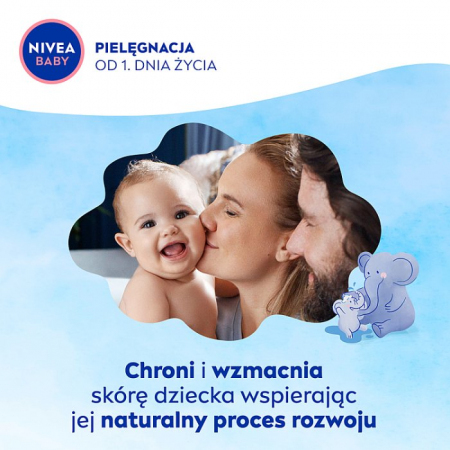 Nivea Baby płyn do mycia Łagodna kąpiel od 1. dnia życia, 450 ml