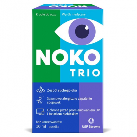 Noko Trio krople do oczu, 10 ml