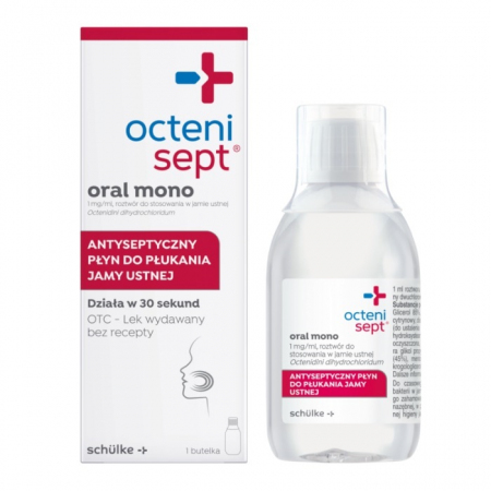 Octenisept Oral Mono płyn antyseptyczny do płukania jamy ustnej, 250 ml