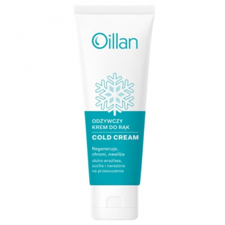 Oillan Cold Cream odżywczy krem do rąk na zimę, 50 ml