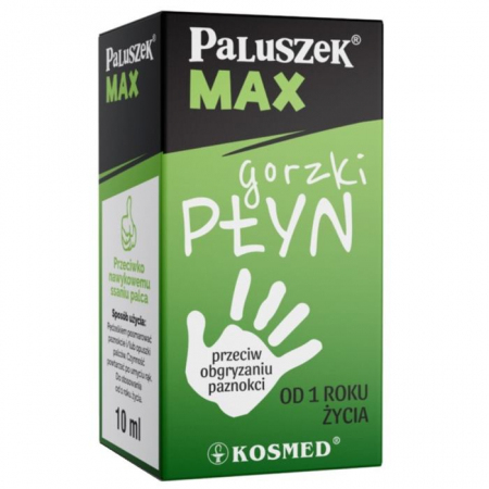 Paluszek Max gorzki płyn przeciw obgryzaniu paznokci, 10 ml