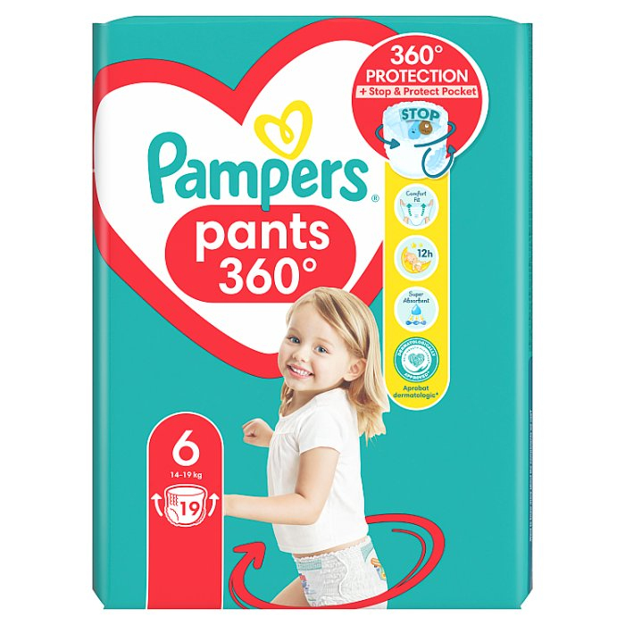lichten Becks omzeilen Pampers Pants 6 (14-19 kg), 19 sztuk | Allecco.pl