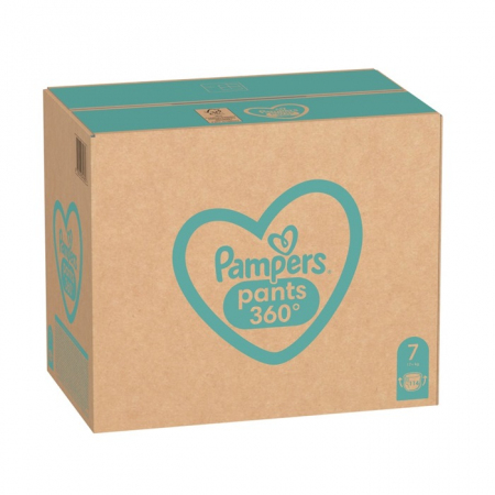 Pampers Pants pieluchomajtki rozmiar 7 (17+ kg), 114 szt.