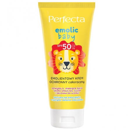 Perfecta Emolic Baby krem ochronny SPF50 całoroczny dla niemowląt, 50 ml